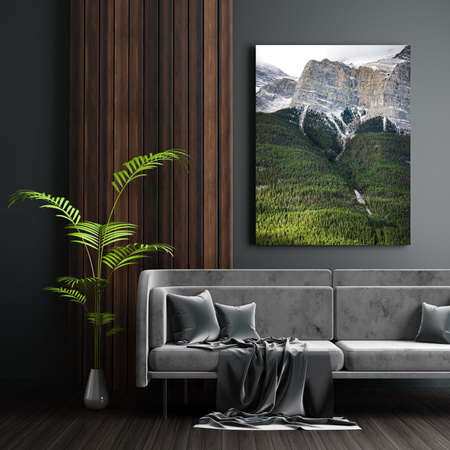 Canvas Print Nature Mountain View 30x40 cm