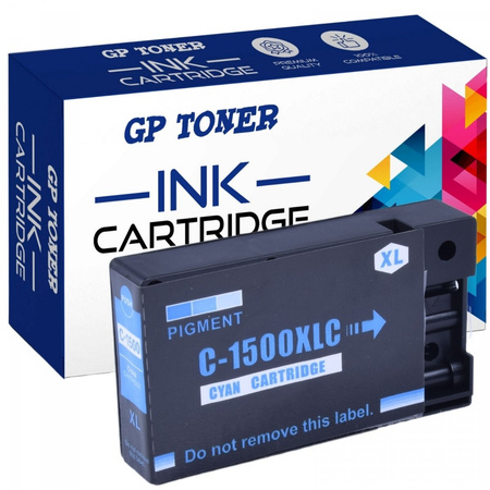 Compatible ink for Canon PGI-1500XLC Maxify MB2000 MB2050 MB2150 MB2350 MB2700 MB2750 - GP-C1500XL C