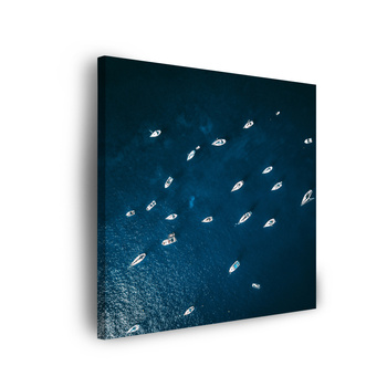 Canvas Print Nature Ships Boats Sea Ocean 90x90