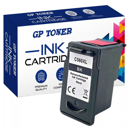 Compatible Ink for Canon PG-560XLBK Canon Pixma TS5350 TS5355 TS5452 TS7400 TS7471 - GP-C560XL
