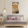 Canvas Print Wild Lion Portrait Mane Animal 80x120 cm