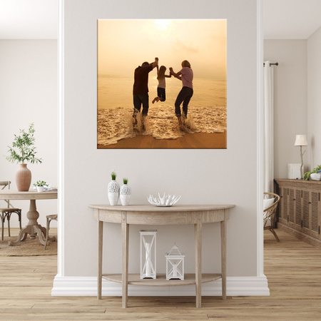 Personalized Custom Canvas Print - Your photo on Canvas 90x90 cm