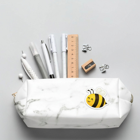 LOGO STICKERS Shape Outline with Print Waterproof Text Photo 30x30 mm