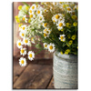 Canvas Print Botany Bouquet of Wild Flowers 30x40 cm