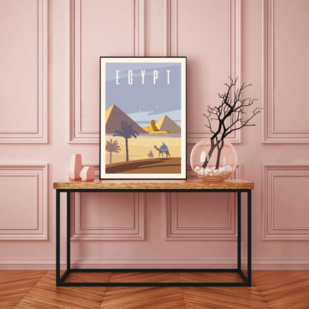 Poster Egypt, 40X50 cm + gold frame