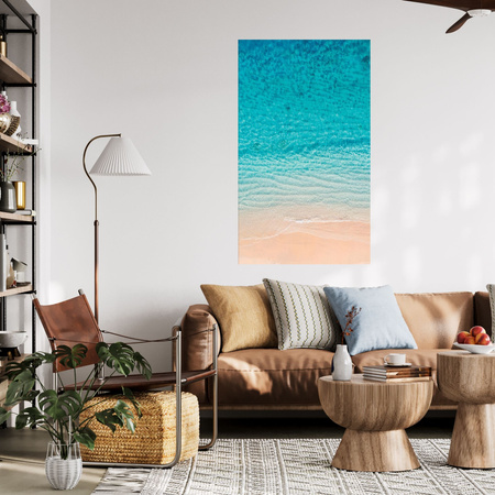 Canvas Print Light Water Waves Sea 80x120 cm