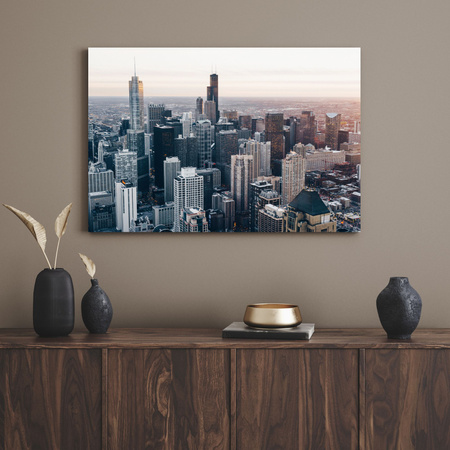 Canvas Print Chicago Architecture 40x30 cm