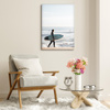 Canvas Print Surfing Sea Water Summer Beach 80x120