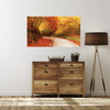 Canvas Print Path in Autumn Forest Colorful Leaves 100x80 cm