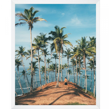 Photo frame 50x70 cm white - photo frame