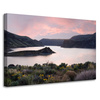Canvas Print Nature Mountains Water Sky Flowers Plants 90x60