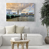Canvas Print Architecture London Big Ben 120X60 cm