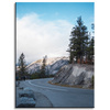 Canvas Print Nature Road Mountains 30x40 cm