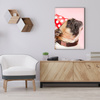 Canvas Print Youth Birthday Pug 80x120