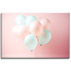 Canvas Print Balloons Pink Blue 90x60