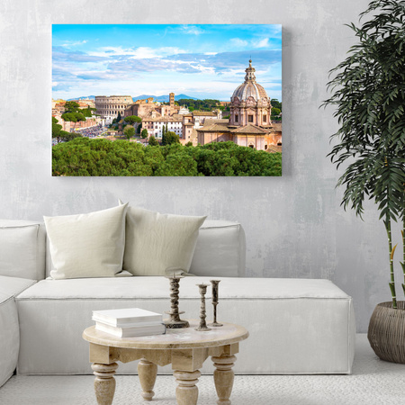Canvas Print Architecture Rome Italy 120X40