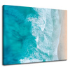 Canvas Print Waves Water Calm Ocean 100x80 cm
