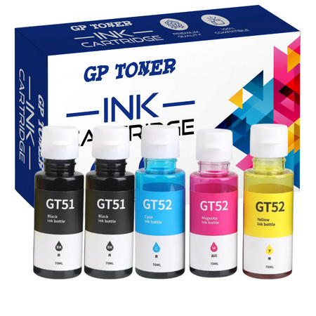 Set of 5x Ink For HP Deskjet 5800 Series 5810 5820 GP-H52CMYKK