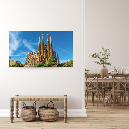 Canvas Print Sagrada Familia Barcelona Spain 100x80 cm