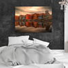 Canvas Print Nature Colorful Houses Netherlands 40x30 cm
