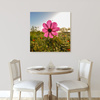 Canvas Print Botanical Pink Flower 40x40 cm