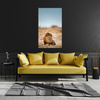 Canvas Print Lion on the Savannah Nature Wildlife 80x120 cm