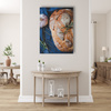 Canvas Print Bread Garlic Breakfast Rosemary Vintage 80x120
