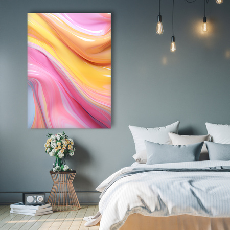 Canvas Print Abstract world full of colors 80x120