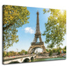 Canvas Print Eiffel Tower Paris France Summer 100x80 cm
