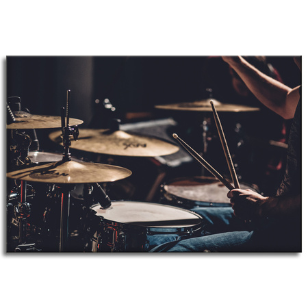 Canvas Print Music Percussion Drums 90x60