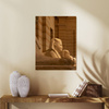 Canvas Print Architecture Egypt Sphinxes 30x40 cm
