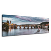 Canvas Print Architecture Prague Bridge 120X40 cm