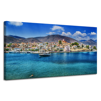 Canvas Print Architecture Greece 120X60 cm