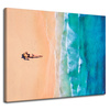 Canvas Print Woman Bikini Beach Water 100x80 cm