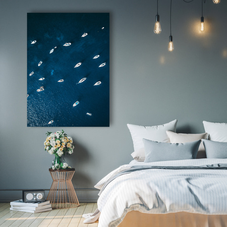 Canvas Print Nature Ships Boats Sea Ocean 80x120