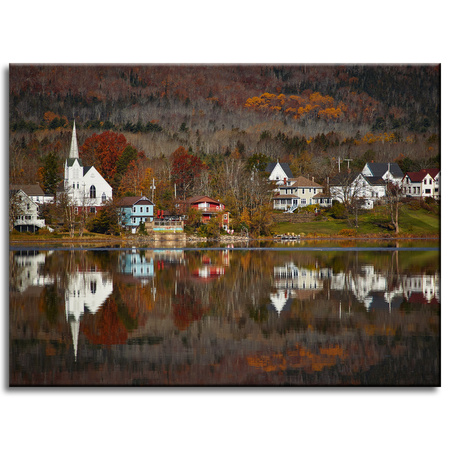 Canvas Print Architecture Town 40x30 cm