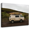 Canvas Print Vintage Camper 40x30 cm