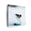 Canvas Print Snowboard Snow Winter 90x90