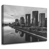 Canvas Print Architecture Sao Paulo Black and White 40X30 cm