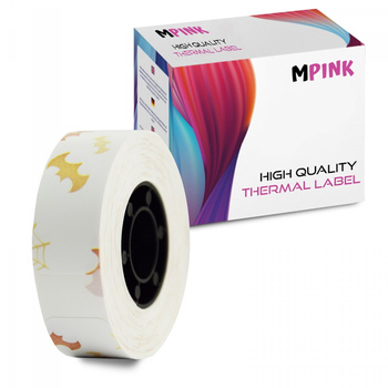 Thermal Tape Label Paper MP-RL-15*30*230PT-HB Halloween Bats