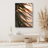 Canvas Print Nature Beach Palm Tree Sea Sunset 80x120
