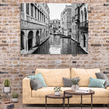 Canvas Print Architecture Venice Black and White 40X30 cm