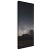 Canvas Print Space Starry Sky 40x120 cm