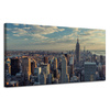Canvas Print Architecture Sunset Manhattan 120X60 cm