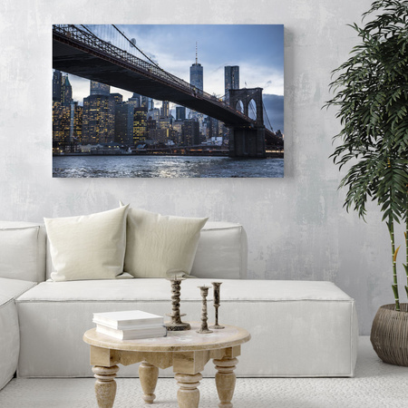 Canvas Print Manhattan Architecture 40X30 cm