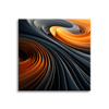 Canvas Print Abstraction Swirls Spirals 90x90