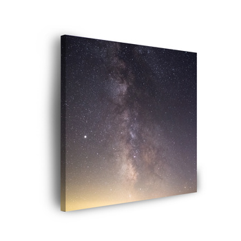 Canvas Print Stars Sky Space Night 90x90