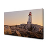 Canvas Print Nature Lighthouse 100x80 cm