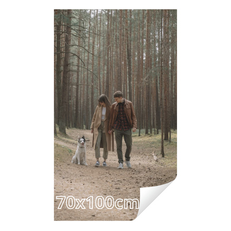 Your photo on the poster creator 70x100 cm