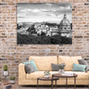 Canvas Print Architecture Rome Black and White 120X60 cm